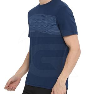 Camiseta de Verano de Alta Calidad para Hombre, de Algodón/Poliéster, de Secado Rápido, Duradera, Transpirable, con Cuello Redondo y Manga Corta, Diseño Casual - Product Image 5