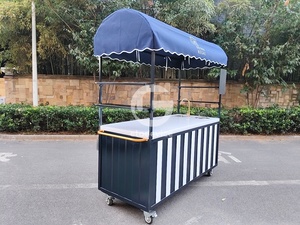 รถเข็นขายดอกไม้เคลื่อนที่ Etodevice สำหรับขายปลีก พร้อมจำหน่าย - Product Image 3