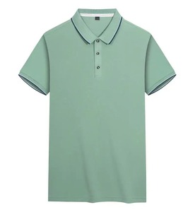 Polo Neck Shirt Coton Blanc Broderie homme Vêtements populaires de haute qualité fabriqués par RAM Industry - Product Image 2