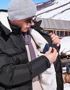 OEM Custom Logo Puffer <b>Jacket</b> 2025 <b>Men</b> Premium Lightweight Waterproof Insulated Winter Outerwear Bulk Wholesale Fashion Wear - Product Image 6