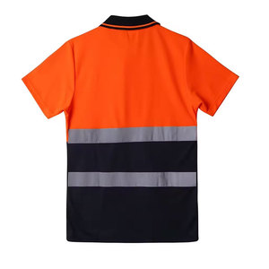 เสื้อโปโลปลอดภัยสไตล์ใหม่เสื้อโปโลแบบสะท้อนแสงเสื้อโปโลปลอดภัยออกแบบโลโก้ของคุณเอง - Product Image 3