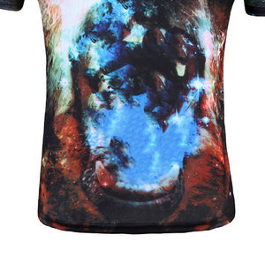 เสื้อยืดพิมพ์ลายด้วยการระเหิดโลโก้สำหรับผู้ชายคอกลมหลากสีดีไซน์ตามสั่งมีสไตล์มาใหม่ฤดูร้อน - Product Image 5