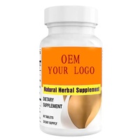Capsules d'augmentation mammaire naturelles et brutes à étiquetage personnalisé pour femmes – Supplément pour raffermir la poitrine
