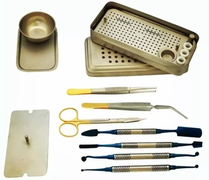 ชุดเครื่องมือผ่าตัดทางทันตกรรมแบบครบชุดอุปกรณ์ดึงฟันและรักษาเหงือกด้วยตนเอง - Product Image 1