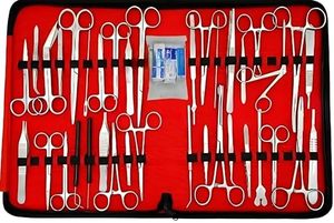 Kit de Instrumentos Quirúrgicos Médicos, Juego de Sutura y Disección para Cirugía Menor, 137 Piezas, Juego de Instrumentos Quirúrgicos para Estudiantes, Aprobado por ISO - Product Image 3