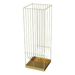 Porte-parapluie en métal de conception standard de qualité supérieure avec cadre robuste pour une utilisation intérieure et extérieure en gros. - Product Image 2