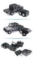 Voiture RC tout-terrain électrique RGT EX86160 à l'échelle 1/10, 4 roues motrices, châssis métallique, télécommande 200m, chargeur expert