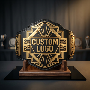 Correa de Cuero Puro Personalizada de Calidad para Campeonatos de Lucha Libre, Karate, Judo y Entrenamiento Deportivo - Product Image 1