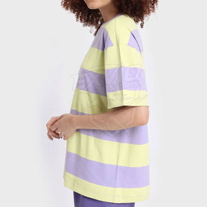 Camisetas Extra Grandes para Mujer, Diseño Nuevo 2025, Cuello Redondo, Color Personalizado, Camisetas de Alta Calidad para Mujer - Product Image 4