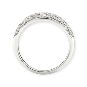 Nouvelle arrivée Bague de fiançailles et de mariage certifiée IGI Or blanc Or rose Diamant naturel et de laboratoire Design tendance pour les femmes - Product Image 4