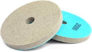 Disco de Pulido de Fieltro de Lana <span class=keywords><strong>Areal</strong></span> de 4 Pulgadas (100 mm), Grosor de 6.0 mm, Dureza Media, Personalizable OEM, para Pulir Vidrio, 1 Año de Garantía - Product Image 6