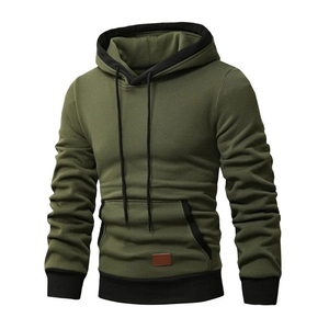 Sweat-shirts ajustés de haute qualité pour hommes, toutes tailles, polyester/coton, style uni, sweat-shirt vierge, motif en molleton, vente en gros de sweat-shirts pour hommes - Product Image 1