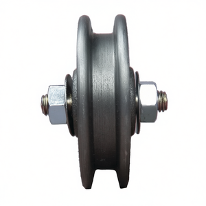 Rodillo para Puerta Corredera de Acero Galvanizado de 90 mm, Capacidad de 50 kg, Tamaño 9/11 mm, Producto Heinrich Betz & Sons para Cercas, Enrejados y Puertas - Product Image 3