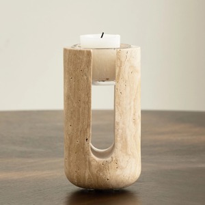 Lampe à bougie en verre artistique Lumière décorative faite à la main Premium Accent élégant pour une ambiance festive et confortable - Product Image 2