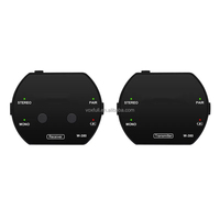 Système de monitoring intra-auriculaire sans fil rechargeable 2.4G avec microphone cravate, commutation stéréo/mono, contrôle du volume, fonction mute, suppression du bruit et LED