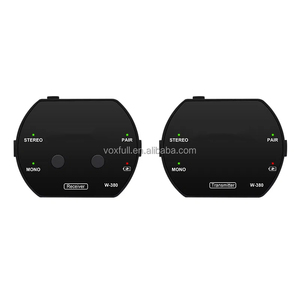 Canlı yayın müzik izleme için Stereo/Mono anahtar ses kontrolü sessiz şarj edilebilir 2.4G kablosuz kulak içi monitör sistemi - Product Image 4