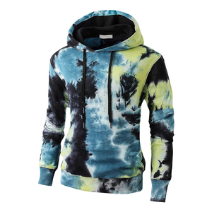 Pull-over uni en coton noir pour hommes sweats à capuche avec logo imprimé en relief personnalisé OEM échantillon gratuit ensemble sweat-shirt à capuche pour hommes - Product Image 6