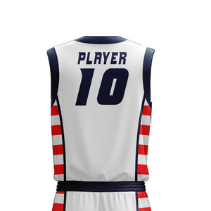 Top Trending Summer Basketball Jerseys Anti-Bacterial Breathable Anti-UV Wholesale Price New Arrival Active Wear Custom - Product Image 5