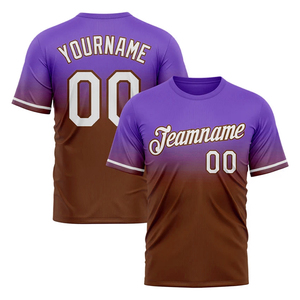 Vente en gros Dernier design Maillot de football pour hommes Chemises et hauts à découpe automatisée pour adultes Maillot de football - Product Image 5