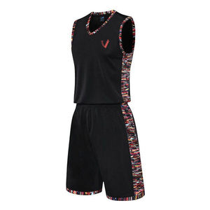 ชุดบาสเก็ตบอลชุดกีฬาบาสเก็ตบอลชุดบาสเก็ตบอล100% โพลีเอสเตอร์ออกแบบได้ตามต้องการ - Product Image 1