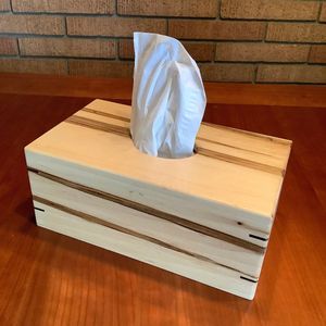 Porte-mouchoirs en bois élégant parfait pour les maisons, les bureaux, les restaurants et les hôtels offrant durabilité, élégance et beauté naturelle - Product Image 6