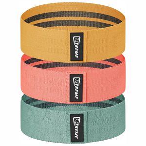 Bande de hanche de qualité supérieure, écologique, très vendue, service OEM personnalisé, bande de hanche de fitness, yoga, boucle de hanche, sublimation - Product Image 6