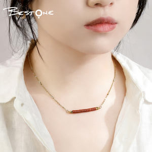 Collar de Cristal de Piedra Natural para Mujer, Cadena de Metal, Colgante de Piedra Preciosa, Joyería de Moda - Product Image 5