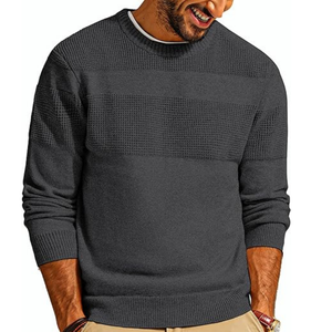 Pull en tricot avec logo personnalisé mode en coton OEM vente en gros en vrac approvisionnement écologique en usine - Product Image 6