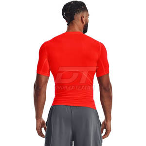 Nueva llegada de camisetas de fitness para hombre, camisetas de fitness para hombre de mejor diseño, camisetas de fitness de manga corta para hombre - Product Image 5