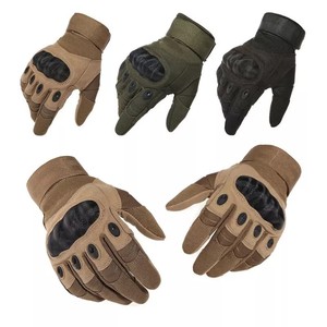 Guantes de cuero genuino de dedo completo para deportes al aire libre Fitness y protección de motocicletas hechos en Pakistán - Product Image 5