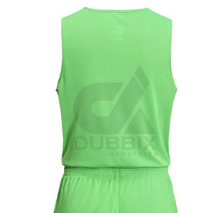 Men's Adult Sleeveless <b>Basketball</b> Uniform 100% Polyester 3D Pattern Quick Dry Anti-Bacterial Custom Fabric Weight Winter Season - Product Image 5