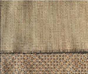 Sisu Artisanat Rotin Sangle Canne avec Double Étoile Motif Tissé Techniques - Product Image 2