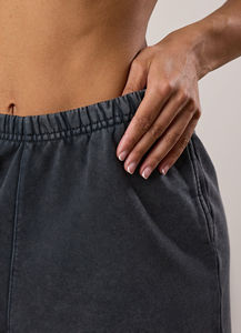 กางเกงลำลองขาสั้นระบายอากาศได้ดีของผู้หญิงกางเกง100% ผ้าฝ้ายทรงบ็อกซี่เข้ารูปมีกระเป๋าด้านข้าง - Product Image 3