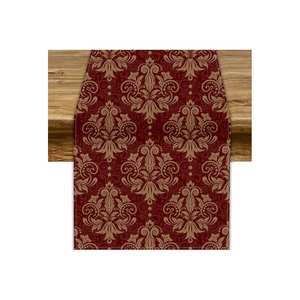 Camino de mesa de Navidad personalizado tradicional con estampado de algodón puro 100% con logotipo personalizado - Product Image 5