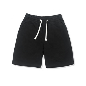 OEM Custom High Quality Cotton Fleece Plain <b>Men's</b> Sweat Joggers Custom <b>Towel</b> Embroidery logo Oversized Sports <b>Shorts</b> - Product Image 3