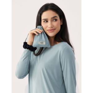 Scrunchies en bambou extensible imprimés sur mesure de qualité supérieure - Product Image 4