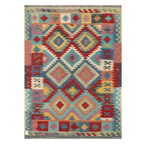 Tapis Kilim d'Afghanistan Maimana 206 X 149 cm Ensemble de tapis - Product Image 1