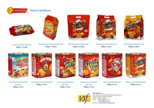 Bánh quy shoon Fatt bánh quy phô mai 700g x 6 tins - Product Image 2