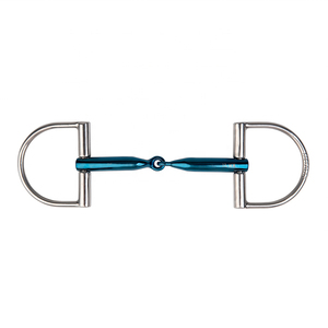 Equipo equino ecuestre esencial, anillo en D, filete, incrustaciones de cobre, brocas de caballo para amantes de los caballos - Product Image 6