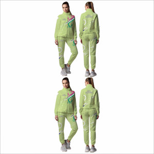 Trajes Deportivos Hechos en Pakistán, Fabricante de Trajes Deportivos, Trajes Deportivos de Algodón de Alta Calidad para Mujer - Product Image 6