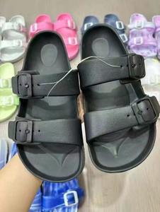 Ventes à durée limitée adultes hommes et femmes <span class=keywords><strong>EVA</strong></span> boucle plate-forme sandales doux antidérapant été mode pantoufles stock chaussures - Product Image 3