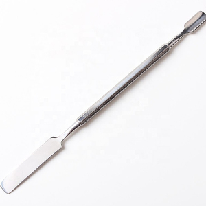 Empujador de cutículas de uñas de acero inoxidable al por mayor, herramienta de manicura de Metal para limpieza de cutículas, empujador de cuchara para decoración de uñas - Product Image 2