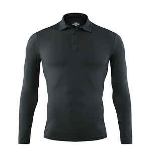 Camiseta de Manga Larga de Alta Calidad para Hombre - Protección UV, Secado Rápido, Anti-rozaduras - Perfecta para Deportes y Fitness - Product Image 3