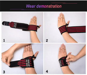 ที่พันข้อมือสำหรับยกน้ำหนัก - Product Image 5