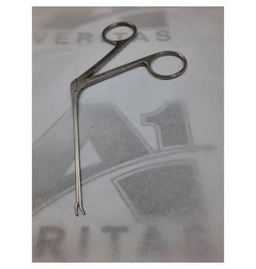 Instrument chirurgical manuel de haute qualité A-1 VERITAS Fisch Crura Otology Micro Ear Polypus Forceps, finition mate, certifié CE - Product Image 4
