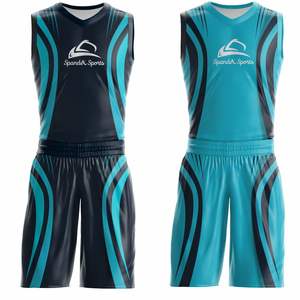 Ropa de baloncesto de alta calidad personalizada, uniforme de baloncesto transpirable, equipo de baloncesto reversible, diseño DualPlay - Product Image 1