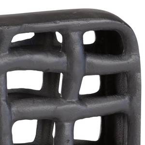 Florero de Aluminio de Alta Calidad, Diseño Moderno, Decoración para Mesa y Oficina, Color Negro, en Venta - Product Image 2