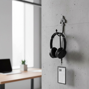 Crochet mural en fer poli personnalisé moderne |   Porte-vêtements mural décoratif, pour serviettes et organisation de chambre - Product Image 3