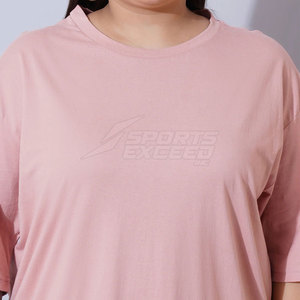 Camiseta Oversize para Mujer, Diseño Moderno, Transpirable, Ecológica, 100% Algodón, Manga Corta, Holgada, Ideal para el Verano - Product Image 5
