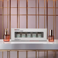 Ampoule liquide hydratante et anti-âge pour le visage et le cou V-ACTIVE, booster de peau à base de plantes, niacinamide, vitamine C, acide hyaluronique